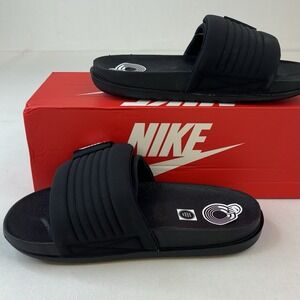 Nike Offcourt Adjust Slide Black White Slip On Sandals DQ9624-001 Mens Size 7